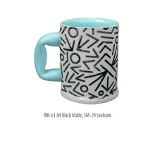 Load image into Gallery viewer, Jet Black Matte Ceramic Ink Amaco INK-61 34001A