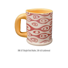 Load image into Gallery viewer, Bright Red Matte Ceramic Ink Amaco INK-87 34005E