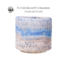 Load image into Gallery viewer, Aurora Breeze Potter's Choice Flux Cone 5 Glaze (Pint) Amaco PCF-16