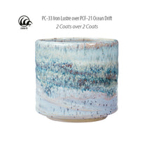 Load image into Gallery viewer, Ocean Drift Potter's Choice Flux Cone 5 Glaze (Pint) Amaco PCF-21
