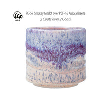 Load image into Gallery viewer, Aurora Breeze Potter's Choice Flux Cone 5 Glaze (Pint) Amaco PCF-16