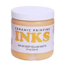 Load image into Gallery viewer, Deep Yellow Matte Ceramic Ink Amaco INK-09 34007G