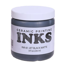 Load image into Gallery viewer, Jet Black Matte Ceramic Ink Amaco INK-61 34001A
