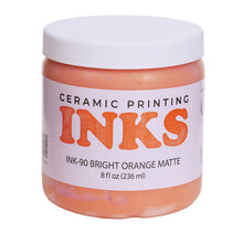 Load image into Gallery viewer, Bright Orange Matte Ceramic Ink Amaco INK-90 34004D