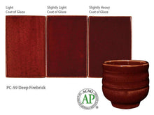 Load image into Gallery viewer, Deep Firebrick Potter's Choice (Pint) Amaco PC-59