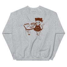 Load image into Gallery viewer, Retro Potter&#39;s Center Crewneck Sweatshirt with Polly Pots on the Back