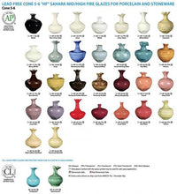 Load image into Gallery viewer, Zinc-Free Clear  Amaco HF-9, Sahara Liquid Glazes 37033