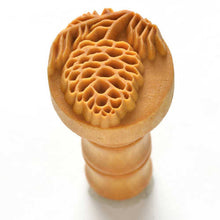 Load image into Gallery viewer, MKM Medium Round Stamp Pine Cone SCM-180