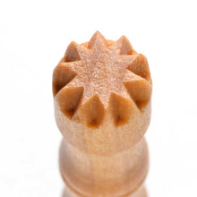 Load image into Gallery viewer, Mini Round Stamp Star Debossed SMR-012