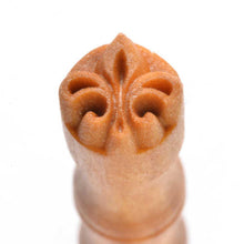 Load image into Gallery viewer, MKM Mini Round Stamp Fleur-de-lis SMR-031