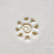 Load image into Gallery viewer, MKM Mini Round Stamp Spiral Star SMR-055