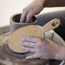 Load image into Gallery viewer, Clay Spanker 11"X4.875" Large Oval Paddle, Dirty Girls