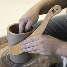 Load image into Gallery viewer, Clay Spanker 12.5"X2" Curved Paddle, Dirty Girls