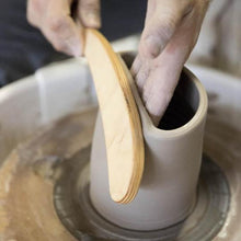 Load image into Gallery viewer, Clay Spanker 12.5"X2" Curved Paddle, Dirty Girls