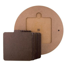 Load image into Gallery viewer, Dirty Girls Bat Insert System-Master &amp; 10 Square Inserts 6.5"