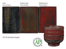 Load image into Gallery viewer, Ancient Jasper Potter's Choice Cone 5 Glaze (Pint) Amaco PC-53